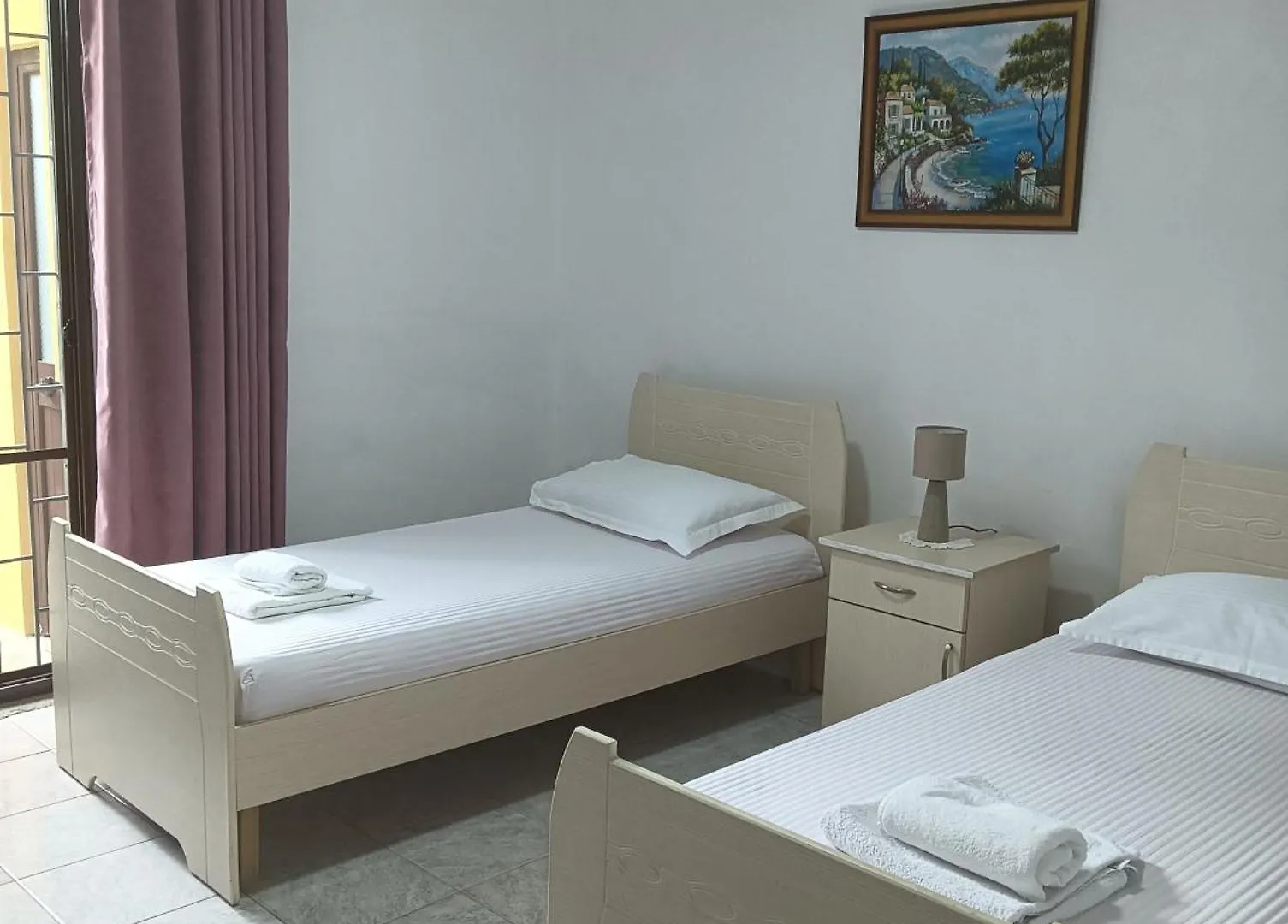 Vila Aliaj Luxury Apartment With 2 Rooms With Private Wonderful Terrace Durrës 阿尔巴尼亚