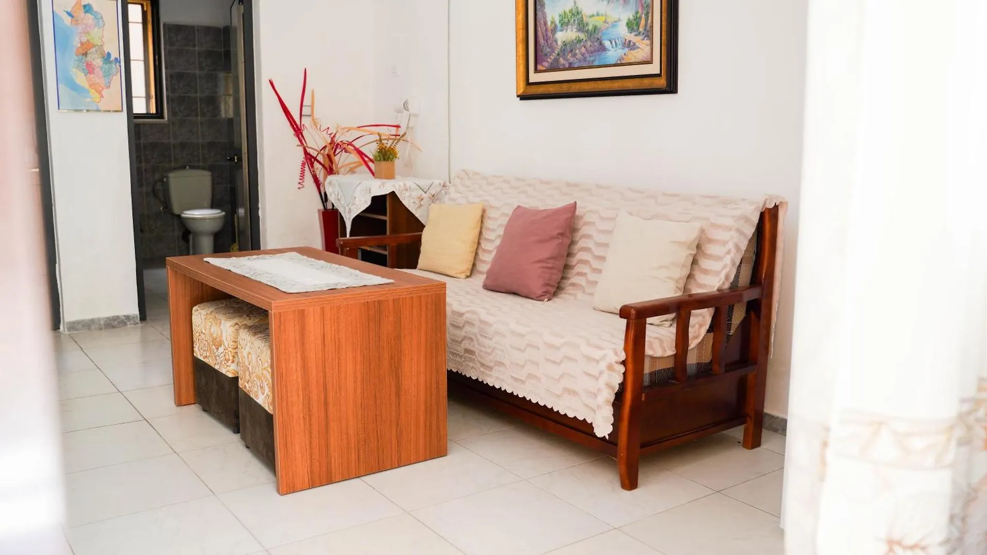 Vila Aliaj Luxury Apartment With 2 Rooms With Private Wonderful Terrace Durrës